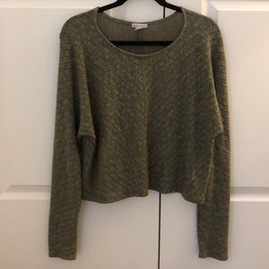 Cropped Lightweight Sweater